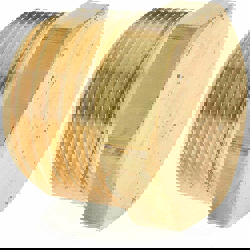 Industrial Pipe Hex Plug: 1/2